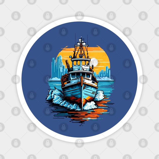 Boat Lover Gift Magnet by T-shirt US